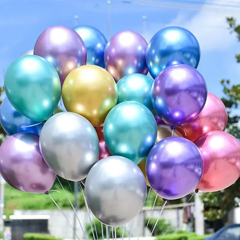 10 -Zoll -Chromballons