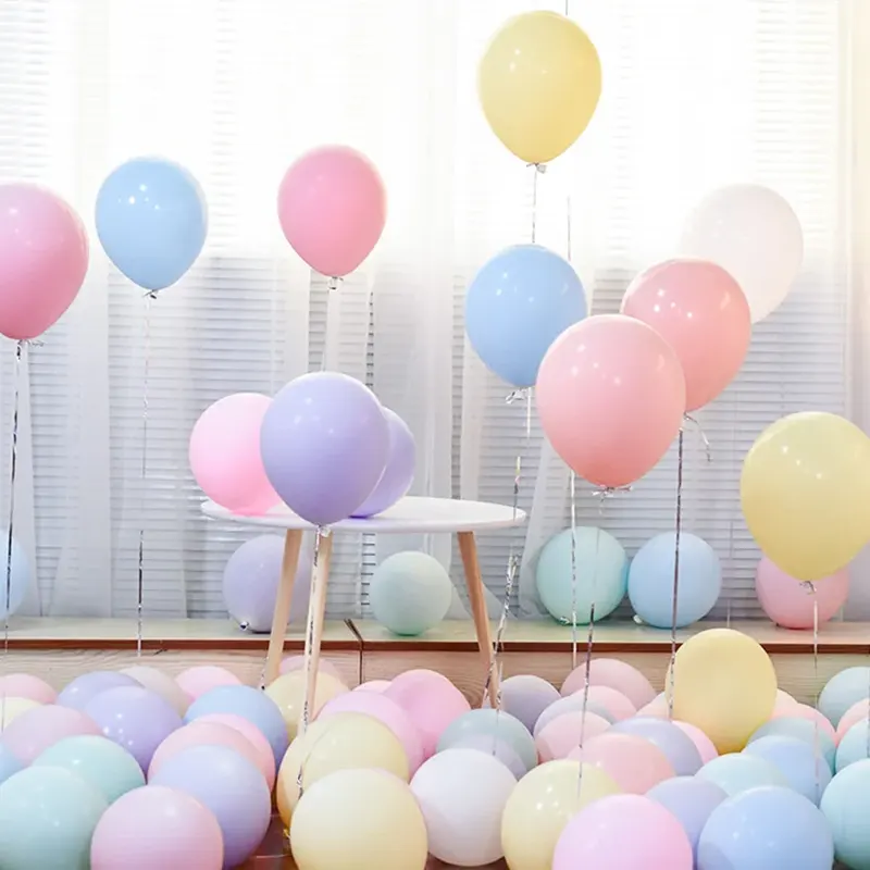 10 -Zoll -Macaronballons