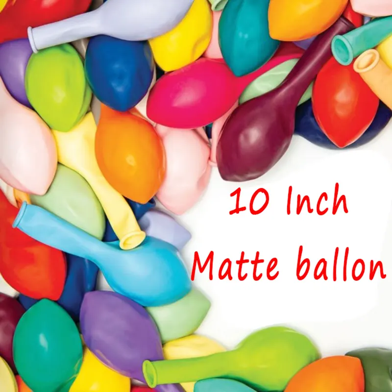 10 Zoll matte Luftballons