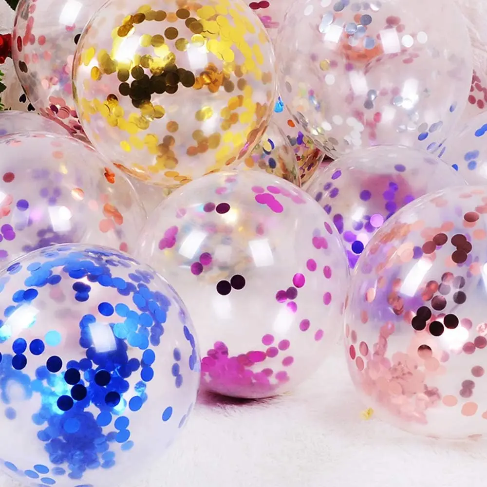 12-Zoll-Konfetti-Latexballons