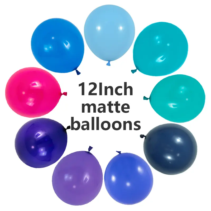 12 Zoll matte Latexballons
