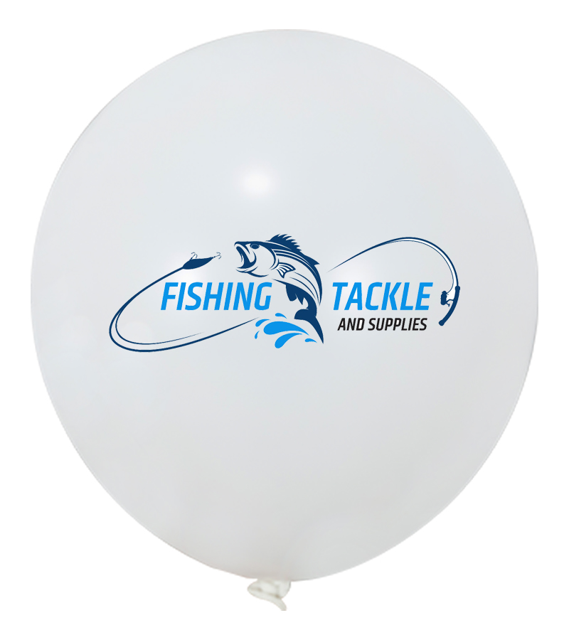Kann ich ein Logo auf einen Ballon legen?