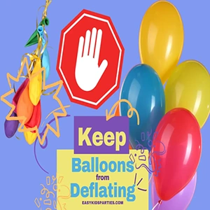 ‌So verhindern Sie, dass Luftballons platzen