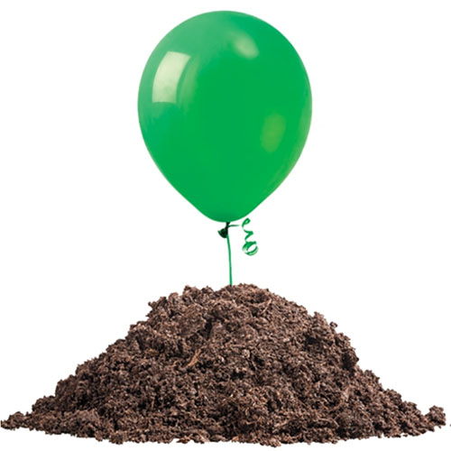 Können Latexballons recycelt werden?