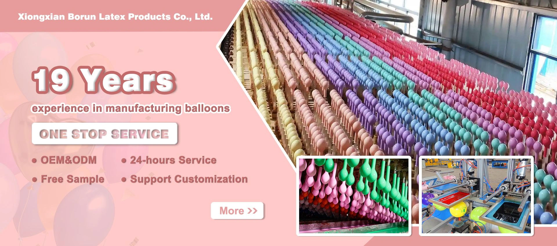 Chinesische Ballonfabrik