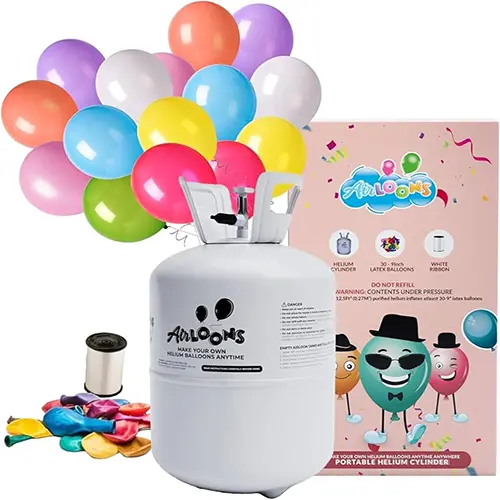 Können Latexballons zum Schweben mit Helium gefüllt werden?