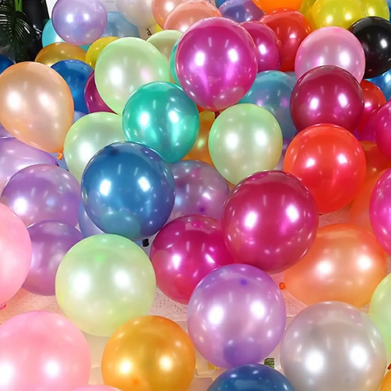 So überprüfen Sie die Konsistenz des Pearl-Latex-Ballon-Finishs bei der Ankunft