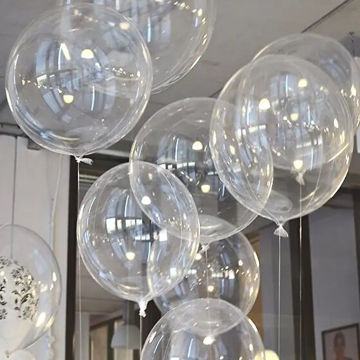 24 Zoll klare Bobo-Ballons
