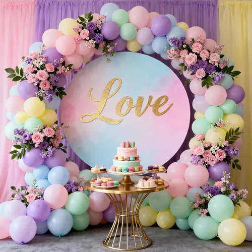 Makronen-Partyballons