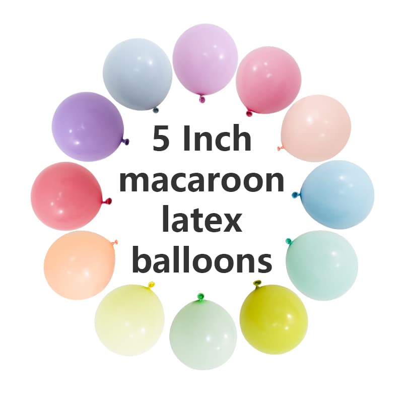 5-Zoll-Macaron-Latexballons