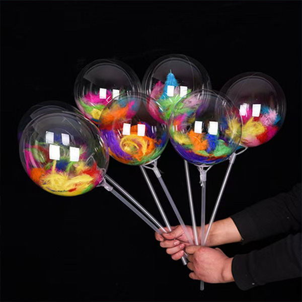 Boboballon mit Federfüllung