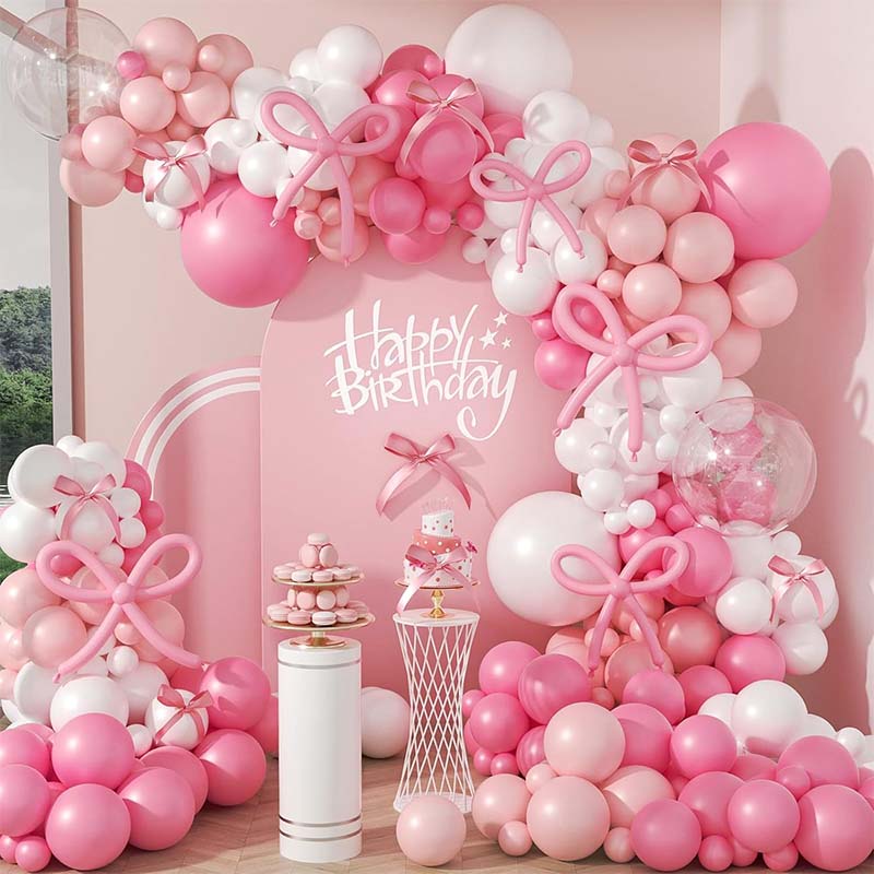 Bow Ballon Arch Garland Kit