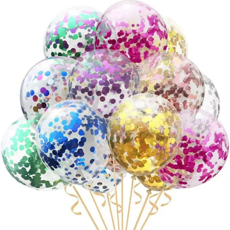 Konfetti-Latexballons in loser Schüttung