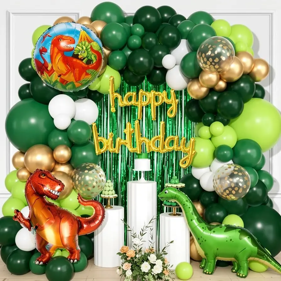 Dinosaurier-Geburtstagsballongirlande