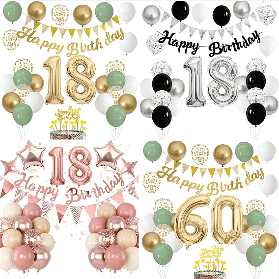 Alles Gute zum Geburtstag Luftballons