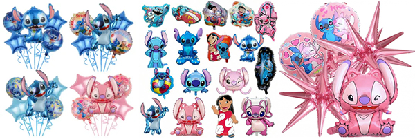 Stitch Foil Helium Balloon