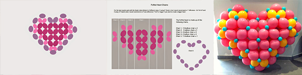 Link Balloon 3D Heart