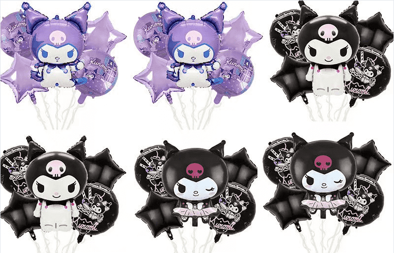Kuromi foil Balloon Kits