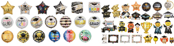 Graduation foil balloon
