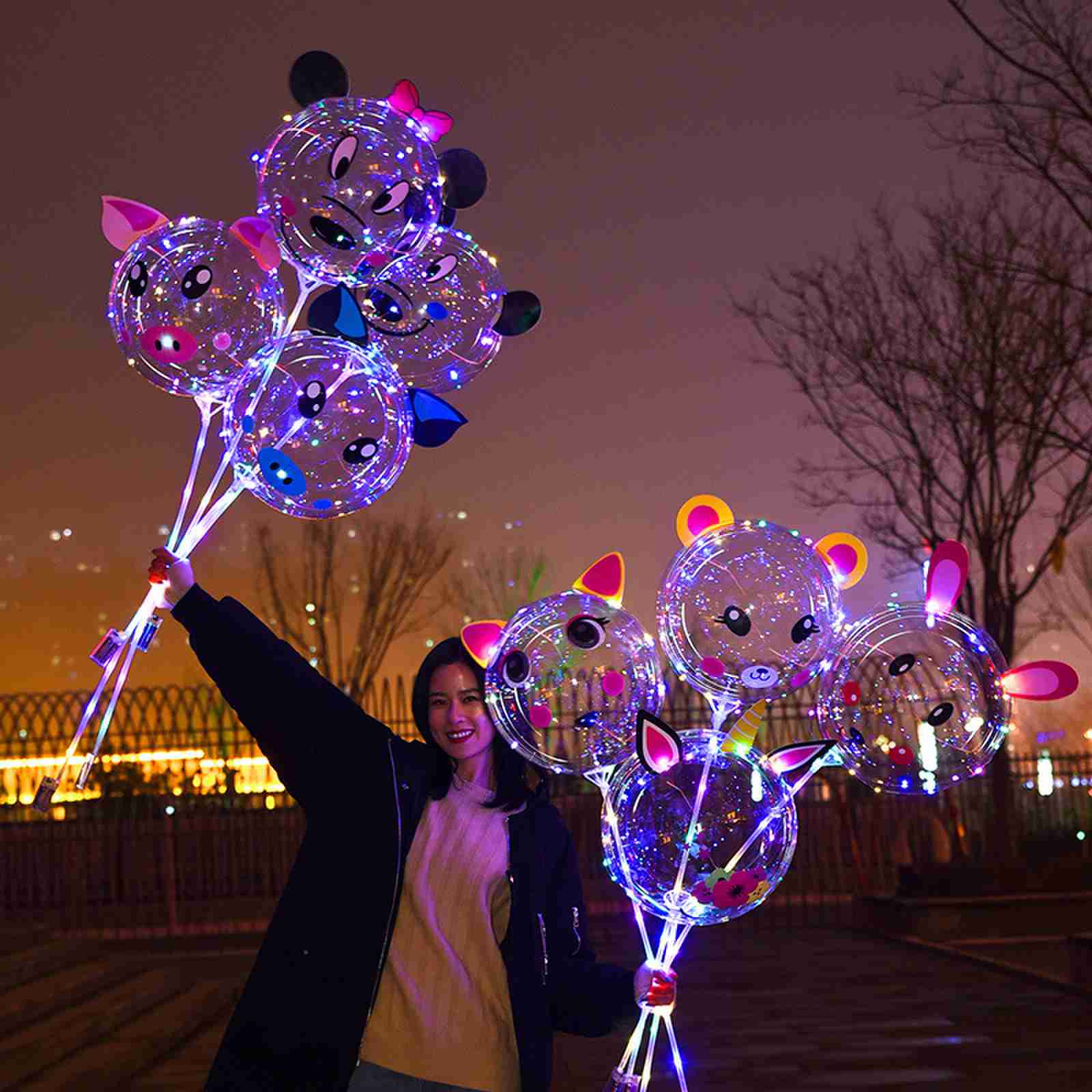 LED -Griff Bobo Ballon