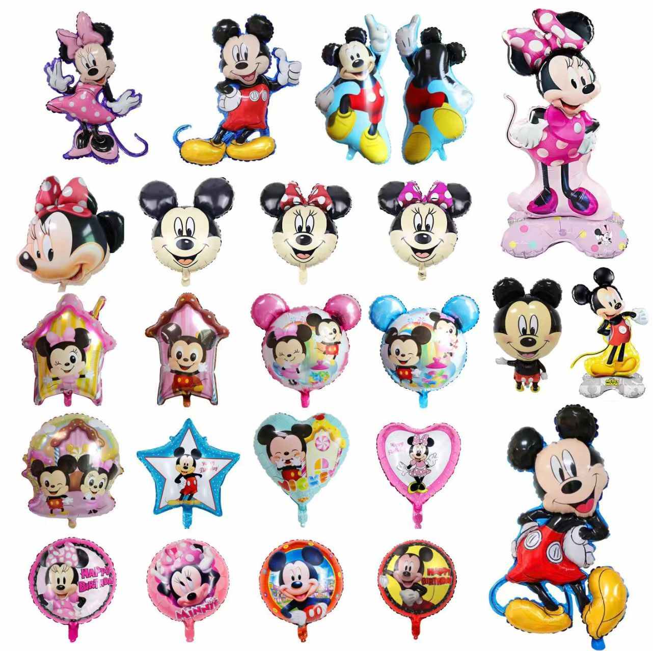 Mickey und Minnie Folienballons