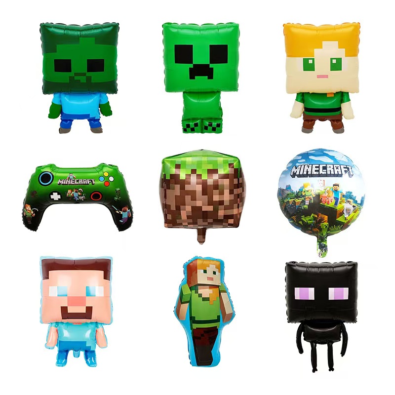 Minecraft Folienballons