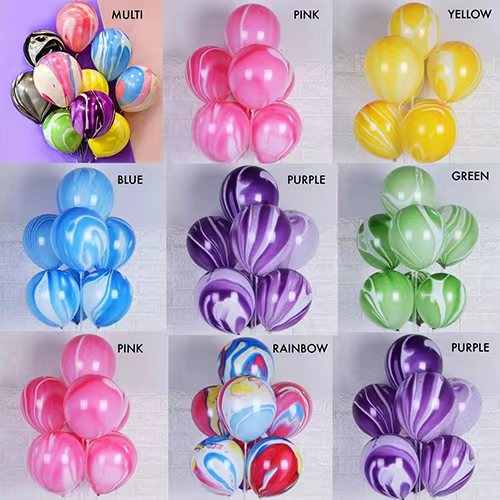 Regenbogen-Tie-Dye-Latexballons