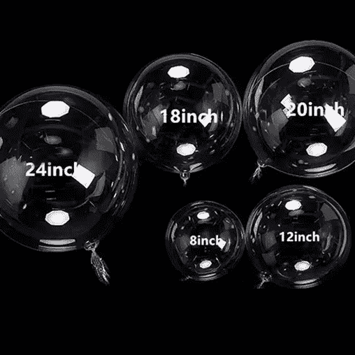 Transparenter Bobo-Ballon